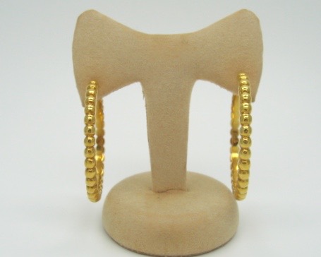 Yellow Gold Hoop Earrings