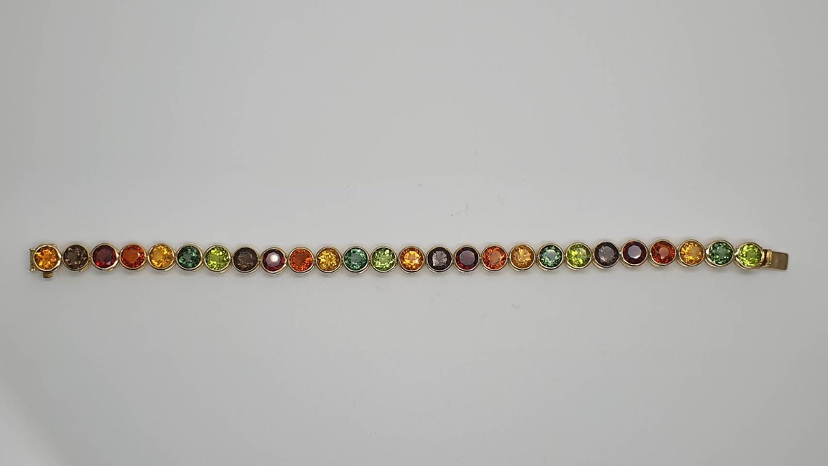 Multicolor Gemstone bracelet