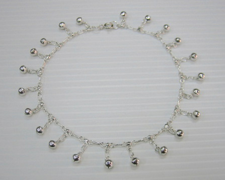 sterling silver Silver Anklet