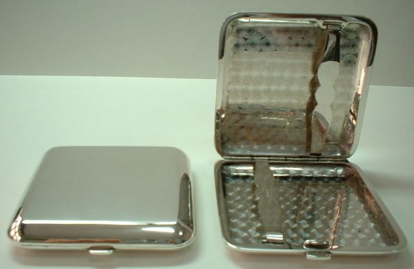 sterling silver Silver Cigarette Case.