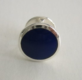 sterling silver Lapis Tie Pin