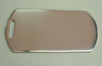 sterling silver Silver Luggage Tag.