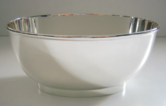 sterling silver Oval Shaped Silver Bowl